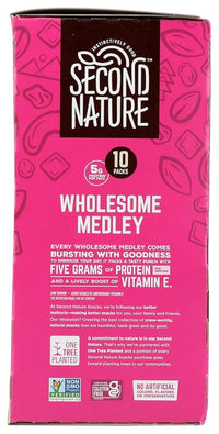 Second Nature Trail Mix, Wholesome Medley, 1.5 oz, 16 ct