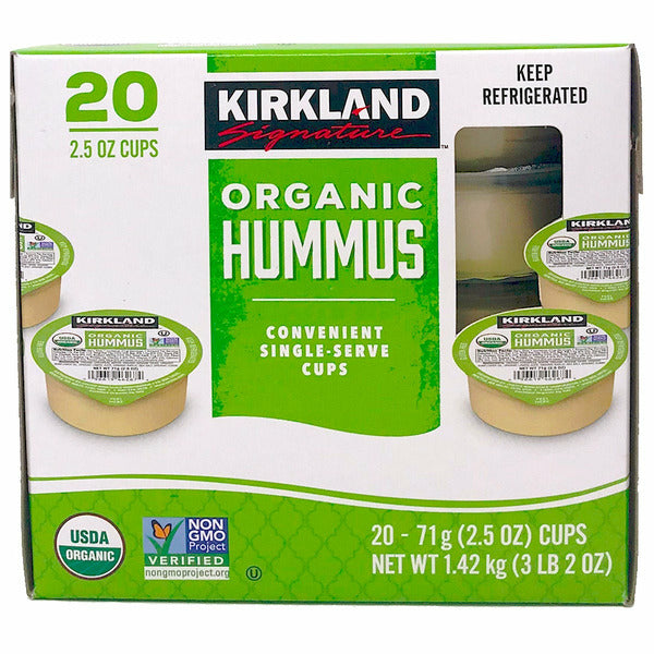 Organic Hummus Singles 20/2.5 oz